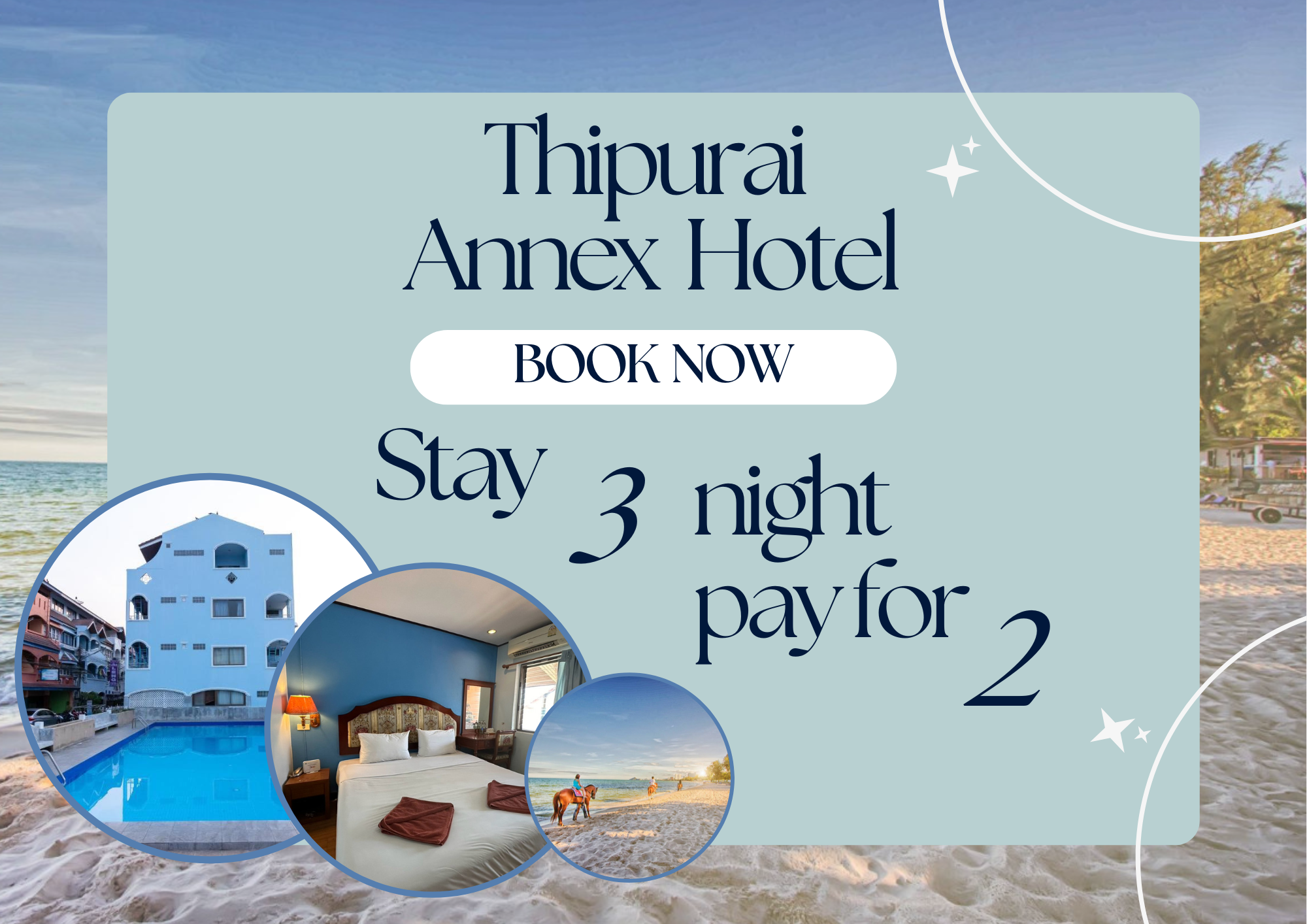 Stay 3 nights Get free 1 night